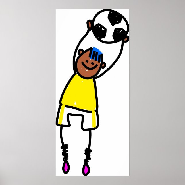 Soccer Kid Poster (Front)