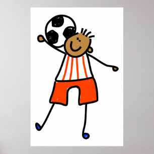 Soccer Kid Poster