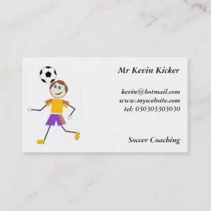 Soccer Kids Business Card