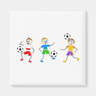 Soccer Kids Magnet