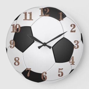 soccer large clock