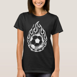 Soccer Ll Cool Firell Sports Design Kids And Adult T-Shirt