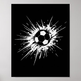 Soccer Ll Design For A Soccer Player Poster