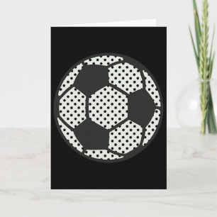 Soccer Ll Dot Day Creative Art For School Youth Te Card