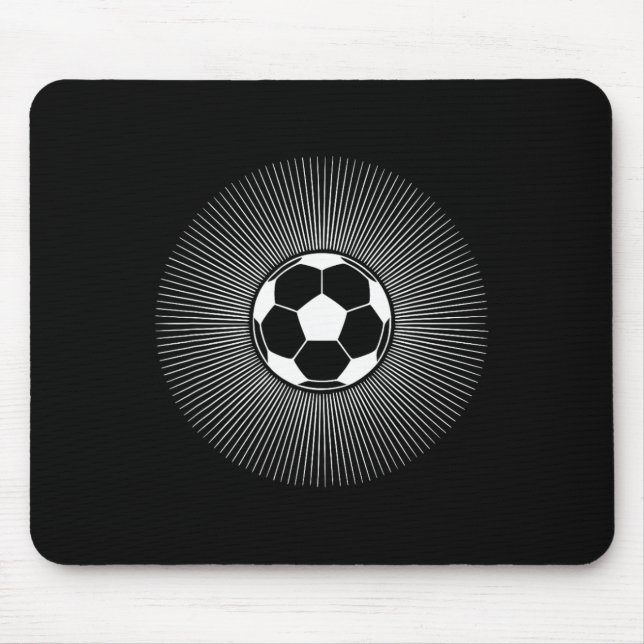 Soccer Ll Modern Graphic Minimalist Design Footll  Mouse Mat (Front)