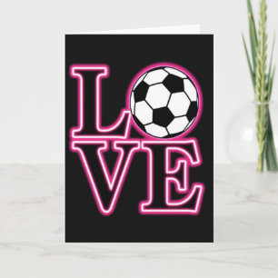 Soccer Love Card