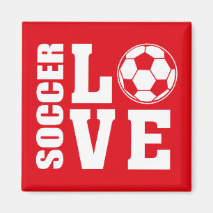 Soccer Love Magnet