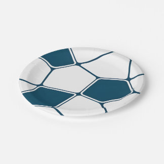 Soccer Love Paper Plate