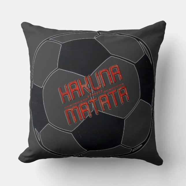 Soccer Lovely Throw ball Cushion (Front)