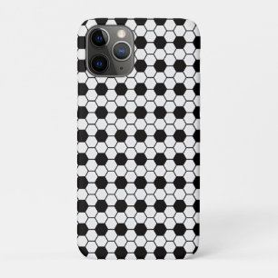 Soccer Lover Football Balls Black and White Custom iPhone 11 Pro Case
