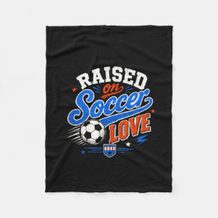 Soccer lover soccer fan player idea men women kids fleece blanket