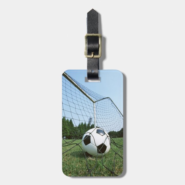 Soccer Luggage Tag (Front Vertical)