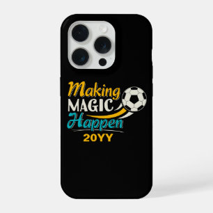 Soccer Making Magic Happen iPhone 15 Pro Case