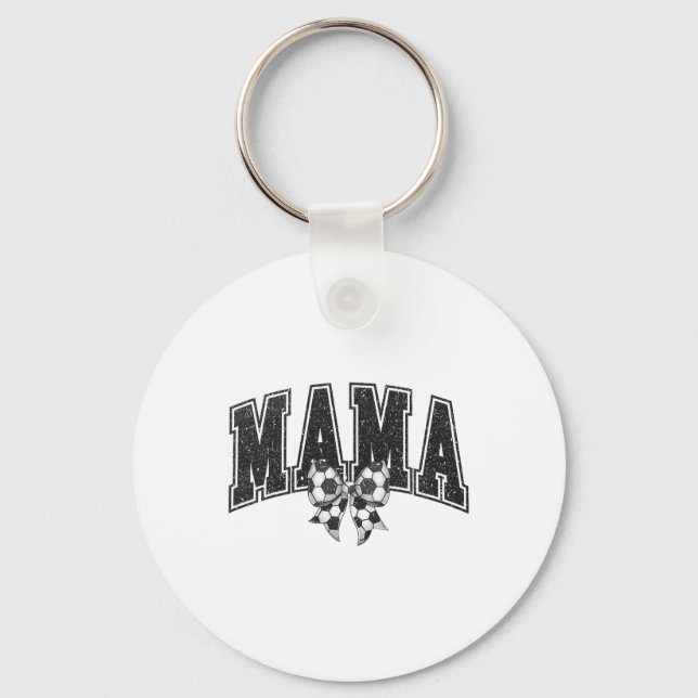 Soccer Mama  Key Ring (Front)
