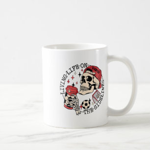 Soccer Mama Living Life On The Sidelines Skeleton Coffee Mug