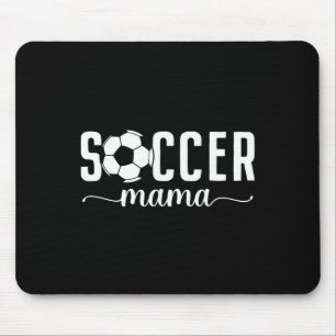 Soccer Mama Mum Mother Soccer Player Mummy Womens  Mouse Mat