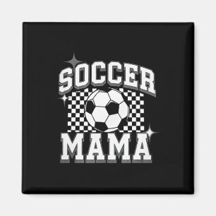 Soccer Mama - Soccer Season Soccer Vintage Fan Magnet