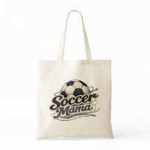 Soccer Mama Tote Bag – Vintage Game Day Sports Mom