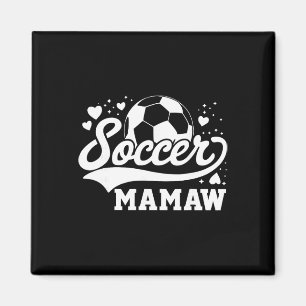 Soccer Mamaw Soccer Byll Magnet