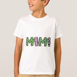 Soccer Mimi Funny Soccer Birthday Boy Family Match T-Shirt