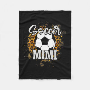Soccer Mimi Vintage Soccer Family Matching T Shirt Fleece Blanket