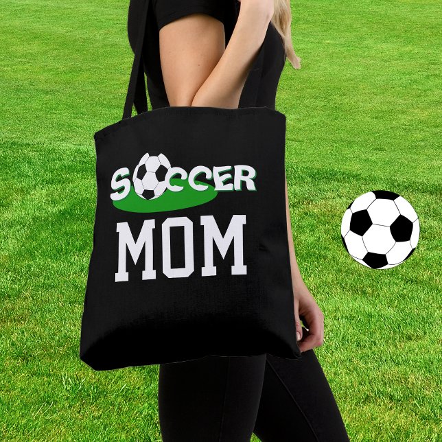 Soccer Mom Bag, Football Fan, Sports Tote Bag (Soccer Mom Tote Bag)