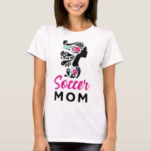 Soccer Mom Outfits Funny Soccer Mother Mama Mum De T-Shirt