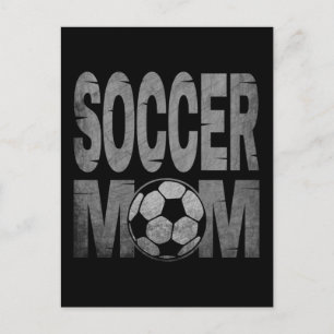 SOCCER MOM  POSTCARD