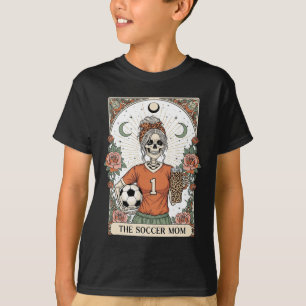 Soccer Mom Skeleton Tarot Card Soccer Mama Mother' T-Shirt
