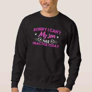 Soccer Mom Women Family Matching Team Player Socce Sweatshirt