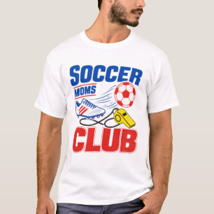 Soccer Moms Club- Funny Soccer Mum Game T-Shirt