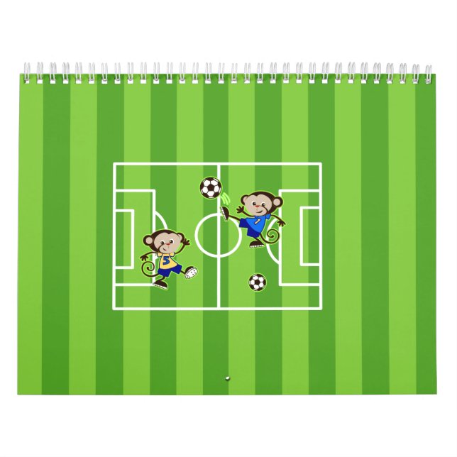 Soccer monkeys calendar (Cover)