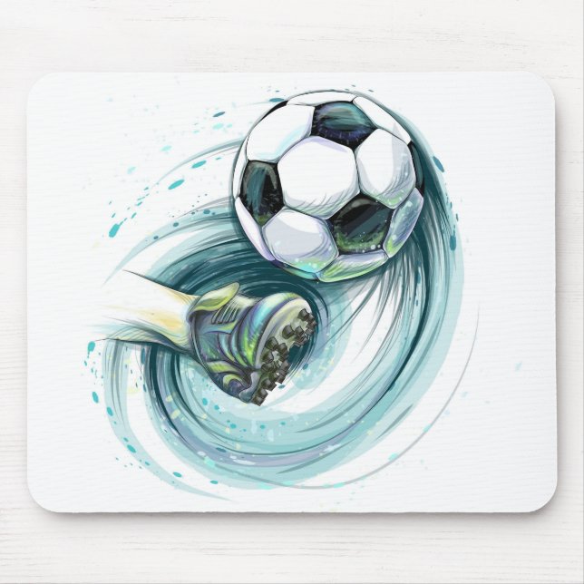 Soccer Mouse Mat (Front)