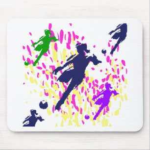 SOCCER MOUSE MAT