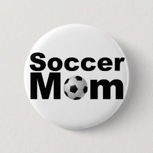 Soccer Mum 6 Cm Round Badge