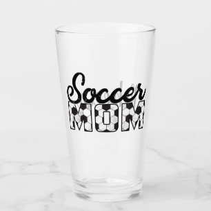Soccer Mum and Name Glass