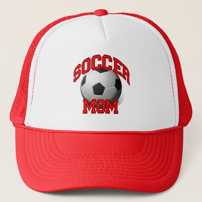 Soccer Mum Baseball Cap / Soccer Mum Trucker Hat (Front)