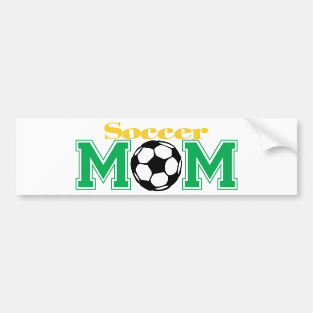 Soccer Mum Bumper Sticker (Front)