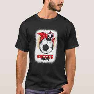 Soccer Mum Bun Ball Mother's Day 2022  Soccer Mum T-Shirt