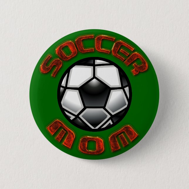 Soccer Mum Button (Front)