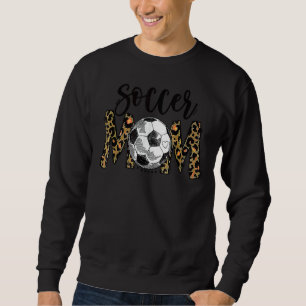 Soccer Mum Cute Mum Life Soccer Game Day Cheer Mum Sweatshirt