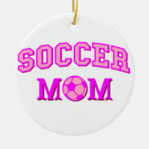 Soccer Mum Drawing And Text All Pink