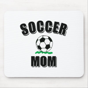 Soccer Mum Drawing And Text Mouse Mat