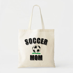 Soccer Mum Drawing And Text Tote Bag