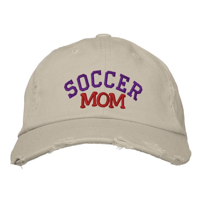 Soccer Mum Embroidered Hat (Front)