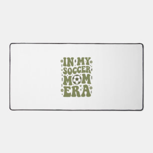 Soccer Mum Era Vintage Sports Mum Shirt Design_1 Desk Mat