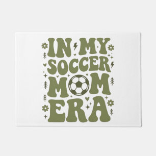 Soccer Mum Era Vintage Sports Mum Shirt Design_1 Doormat