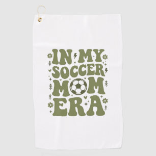 Soccer Mum Era Vintage Sports Mum Shirt Design_1 Golf Towel