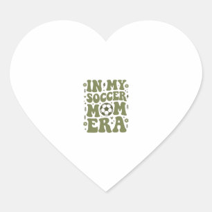 Soccer Mum Era Vintage Sports Mum Shirt Design_1 Heart Sticker