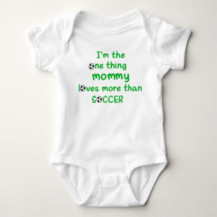 Soccer Mum Football Baby Boy Cute Bodysuit